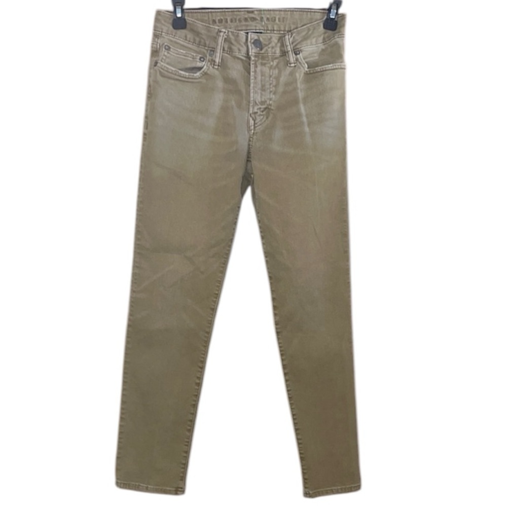 •AMERICAN EAGLE•TAN NE(X)T LEVEL FLEX HI-RISE SKINNY DENIM JEANS SIZE 26 X 28